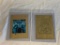 Lot of 2 Magic The Gathering 15g Gold Cards