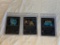 Lot of 3 POKEMON 15g Gold Cards-Charizard, Blastoise and Venusaur