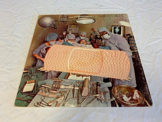 THREE DOG NIGHT Hard Labor 1974 LP Album VInyl Record