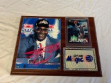 SHAQUILLE O'NEAL Orlando Magic Wall Plaque with Photo and Trading Card