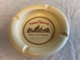 Vintage The Famous Grouse Whisky Ceramic Ashtray By Wade PDM Cream Colored