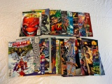 Lot of 30 assorted Comic Books-Bloodshot, Batman, Green Lantern and Others