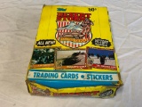 1991 Topps Desert Storm Trading Card Wax Box 36 Packs Victory Series