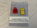 KOBE BRYANT...and MICHAEL JORDAN Pins