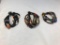 Lot of 3 Wooden Bead Bracelets