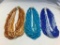 Lot of 3 Seed Bead Necklaces