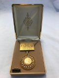 18KT Gold Electroplate U.S Indian Coin Necklace