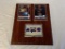 O'NEAL and HARDAWAY Orlando Magic Wall Plaque with Trading Cards