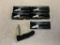 Lot of 5 Frost Cutlery Marine Corps Tactical II Knife 4.5