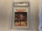SCOTTIE PIPEN 1991 Hoops Basketball Card Graded 8 NM-MT
