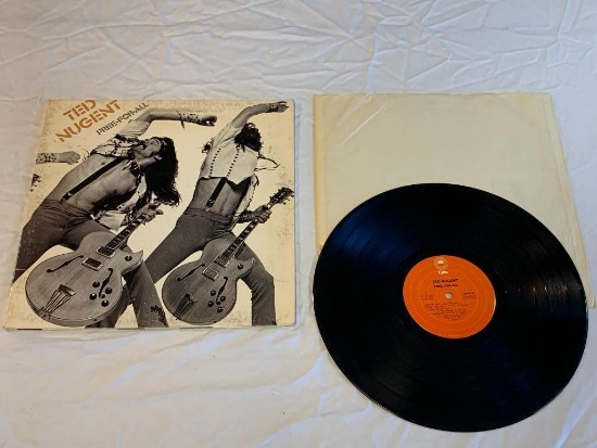 TED NUGENT Free For All 1976 LP Album VInyl Record
