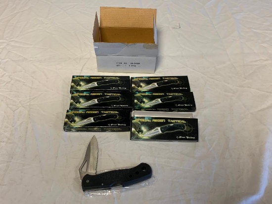 Lot of 6 Frost Cutlery Special Recon Tactical Folding Pocket Knife NEW IN BOX 16-069B