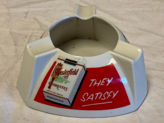 Vintage Chesterfield Cigarettes Advertising Ash Tray