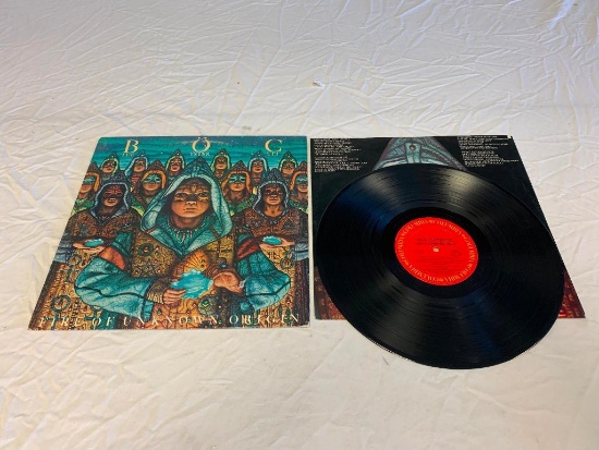 BLUE OYSTER CULT Fire Of Unknown Origin 1981 LP Album VInyl Record