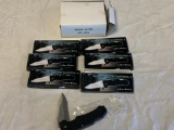 Lot of 6 Frost Cutlery Marine Corps Tactical II Knife 4.5