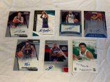 Lot of 8 Current Basketball AUTOGRAPH Insert Cards