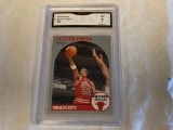 SCOTTIE PIPPEN 1990 Hoops Basketball Card Graded 7 NM