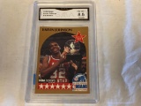 MAGIC JOHNSON 1990 Hoops Basketball Card Graded 8.5 NM-MT+