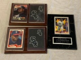 FRANK THOMAS White Sox Lot of 3 Trading Cards Wall Plaques