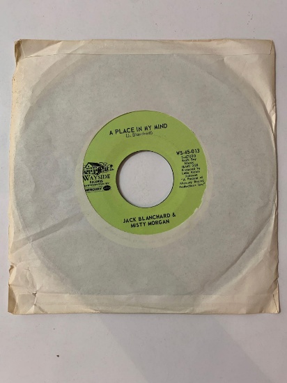 JACK BLANCHARD AND MISTY MORGAN ?? Humphrey The Camel 45 RPM 1970 Record