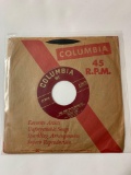FRANKIE LAINE High Noon (Do Not Forsake Me) / Rock Of Gibraltar 45 RPM 1952 Record