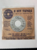 VARIOUS 8 Hits On Each Record 45 RPM 1960 Record