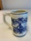 Ceramic Beer Mug Heineken Delft Blue Holland