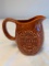 Contemporary Ceramics Antique Bourbon Pitcher