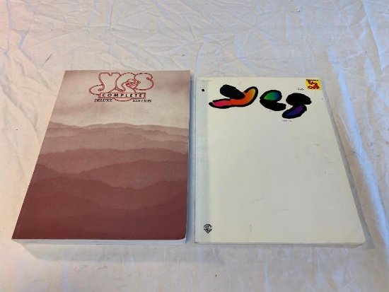 YES Complete Deluxe Edition and Talk Songbooks