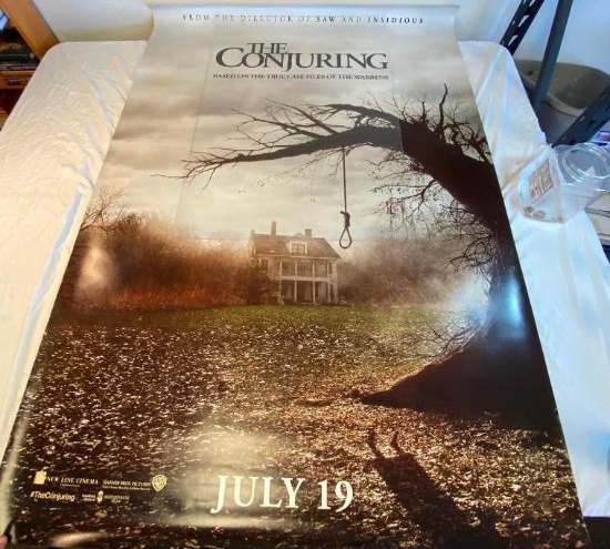 THE CONJURING VInyl Movie Poster 70" x 48"
