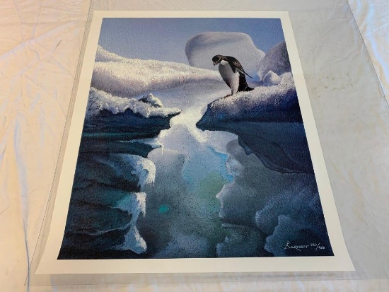 Barnett Signed and numbered Penguin Print