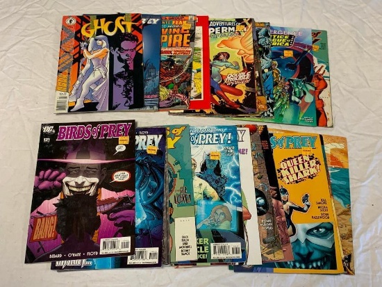 Lot of 24 Comic Books-Birds Of Prey, Superman and others