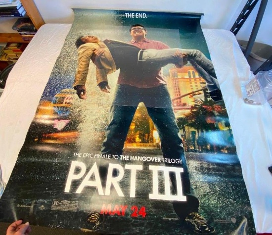 THE HANGOVER 3 VInyl Movie Poster 70" x 48"