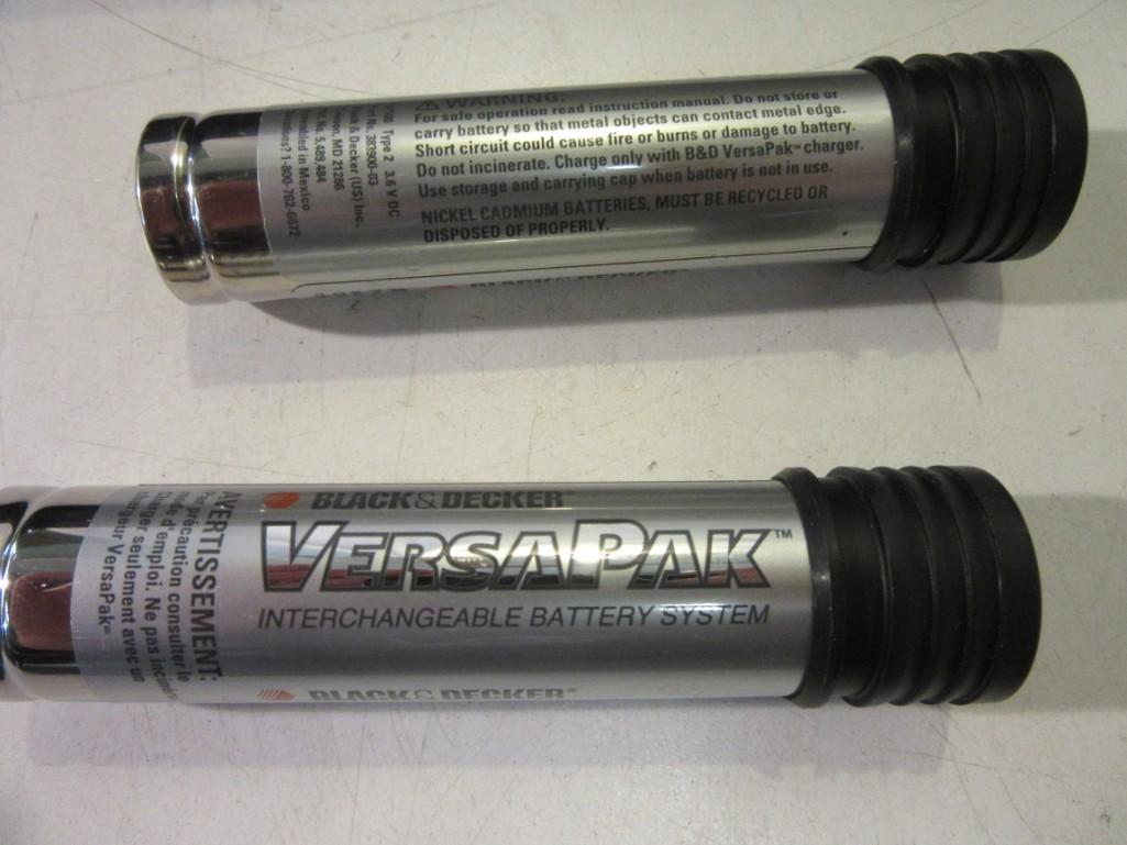 Find more Black & Decker Versapak Interchangeable Battery System
