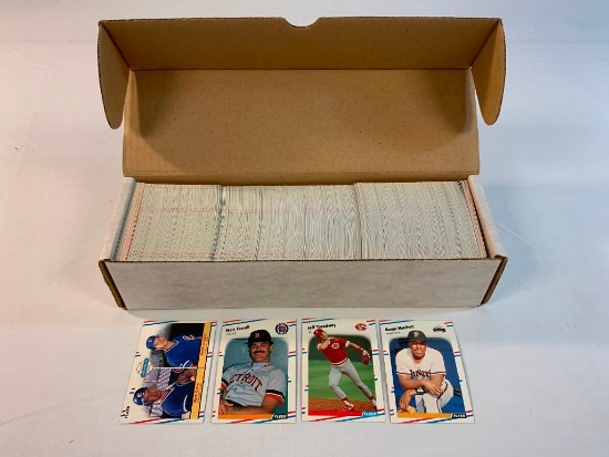 1988 Fleer Baseball Complete Card Set 1-660