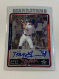 TONY GIARRATANO 2005 Chrome Baseball AUTOGRAPH