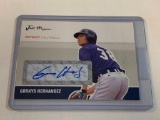 GORKYS HERNANDEZ 2007 Just Baseball AUTOGRAPH