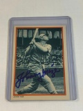JOHNNY MIZE Giants AUTOGRAPH Baseball Card