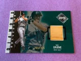 BEN GRIEVE 2002 Upper Deck Game Used BAT Card