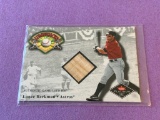 LANCE BERKMAN 2001 Fleer Baseball Game Used BAT Card