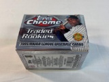1999 Topps Chrome Traded and Rookie Set SEALED