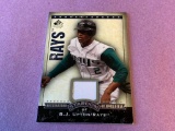 BJ UPTON 2008 UD SP Game Used JERSEY Card