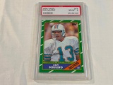 DAN MARINO 1986 Topps Football Card Graded 8 NM-MT