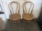 Pair of Vintage Bent Wood Chairs 35