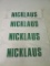 4 J. Nicklaus Caddy Badges