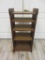Vintage Small Wooden Shelving Unit