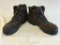 ITASCA: Men's Waterproof Hiker Brown Boots 9M