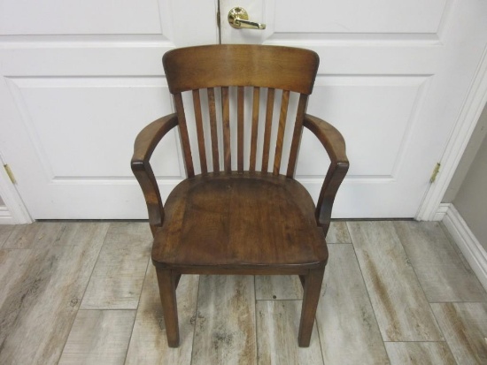 Vtg Heywood-Wakefield Company Wooden Chair