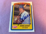 STEVE GARVEY Dodgers AUTOGRAPH Baseball Card HOF