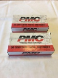 Lot of 2 fifty cartridges PMC 45 ACP 230 Gr. FMJ
